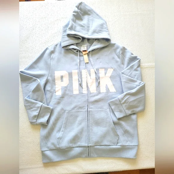 Victoria's Secret PINK Lounge SET Full Zip Hoodie & relax Jogger Women's… - Picture 3 of 13